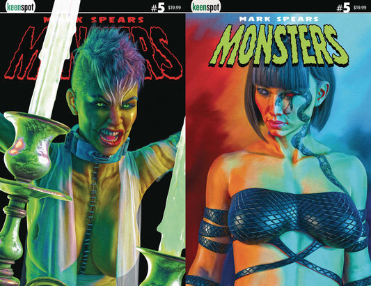Mark Spears Monsters #5 Portada F Holofoil Flip