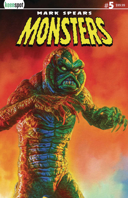 Mark Spears Monsters #5 Cover G Metal Cover