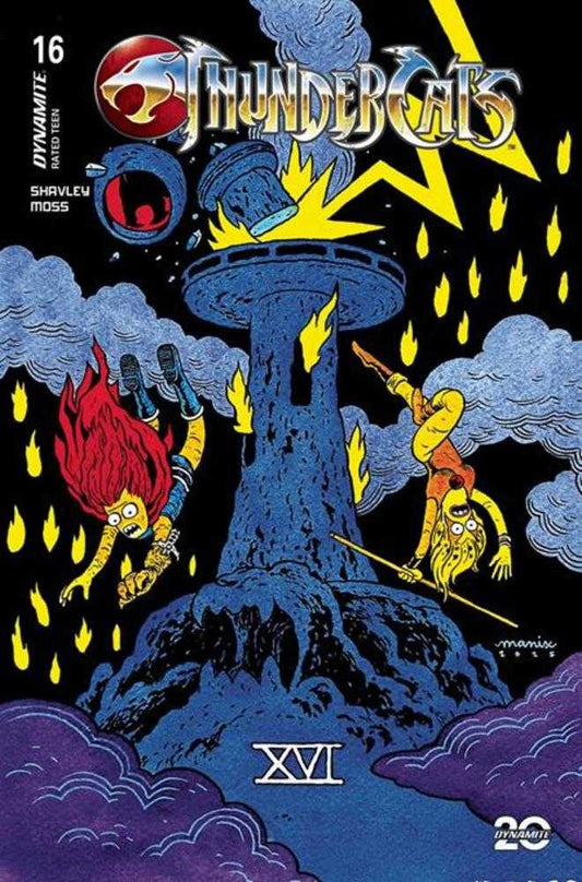 Thundercats # 16 Portada E Variante Manix