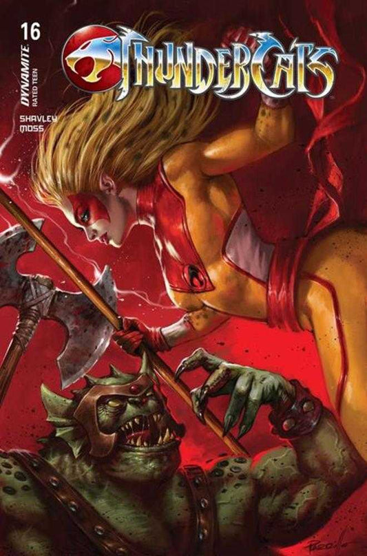 Thundercats #16 Portada H Variante de lámina de Lucio Parrillo