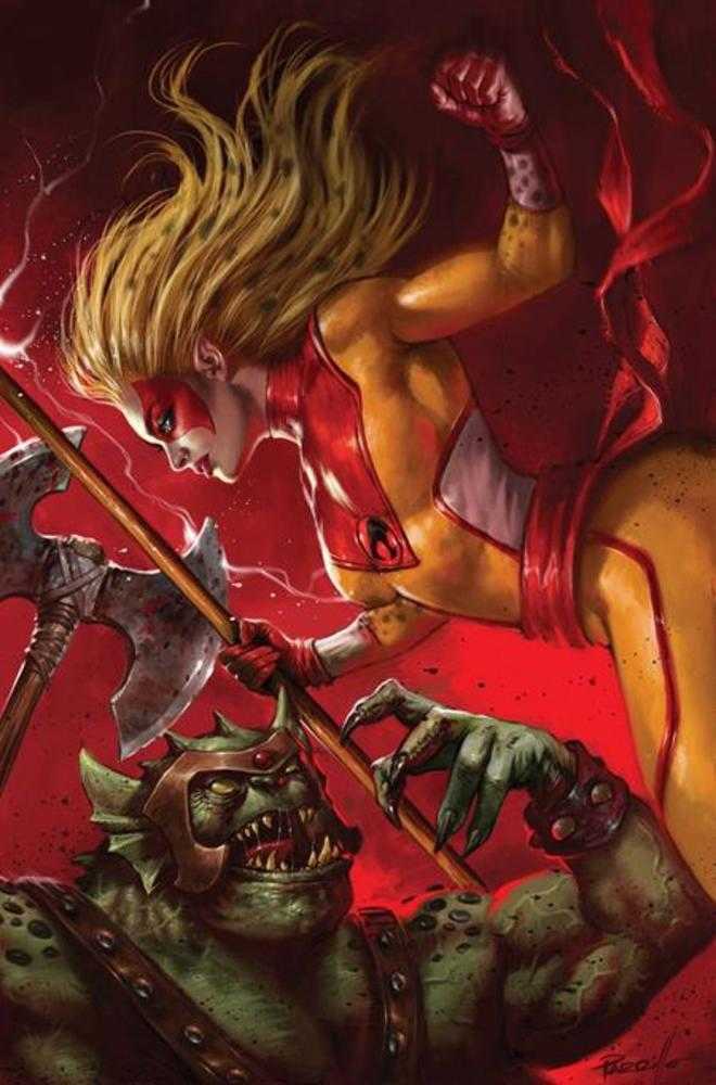 Thundercats #16 Portada I Lucio Parrillo Arte metalizado Variante completa