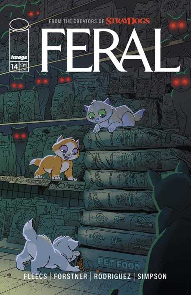 Feral #14 Cover A Trish Forstner &amp; Tony Fleecs