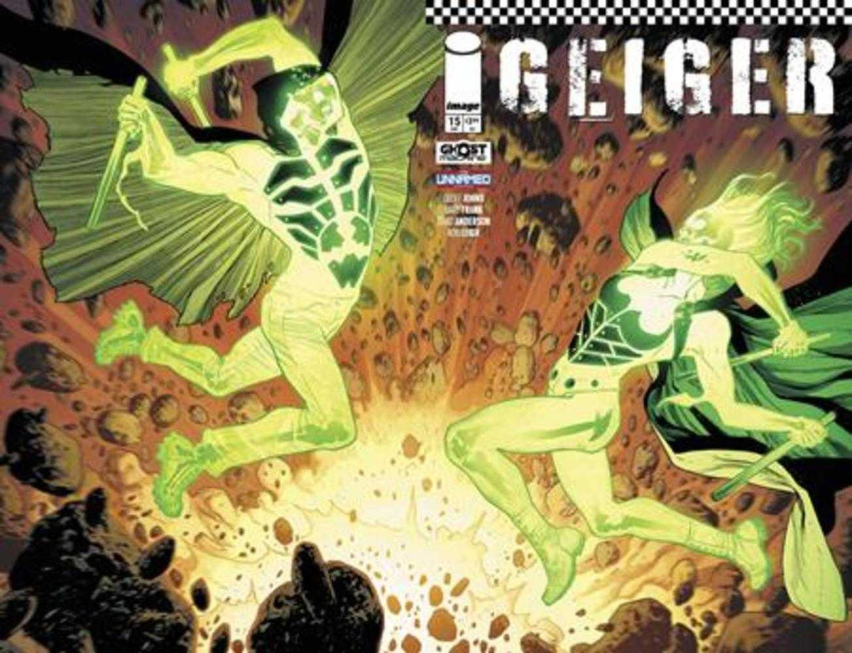 Geiger #15 Cover B Bryan Hitch &amp; Brad Anderson Wraparound Variant