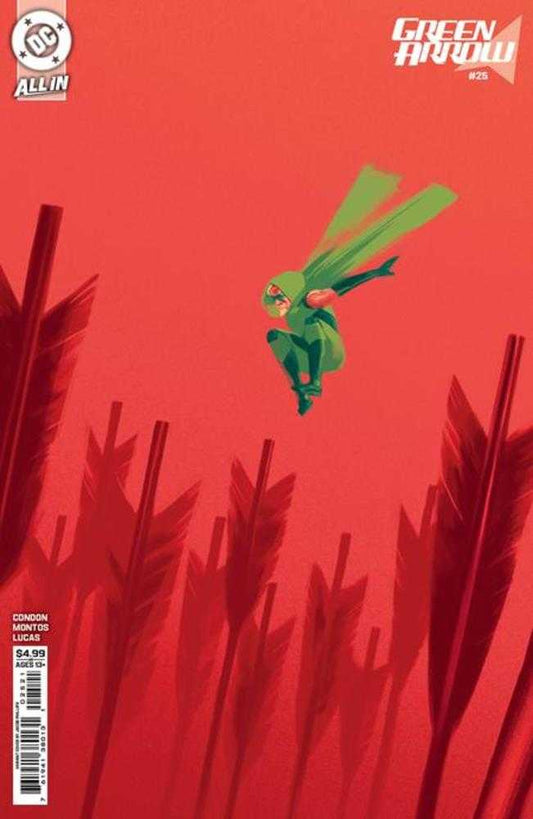 Flecha Verde n.° 25, portada C, cartulina Jacob Phillips, variante