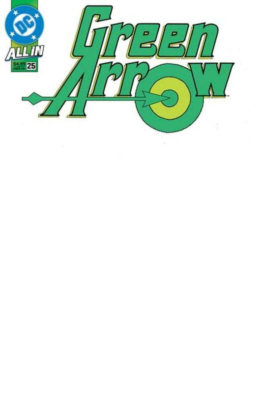 Variante de cartulina en blanco Green Arrow n.° 25 Cover E