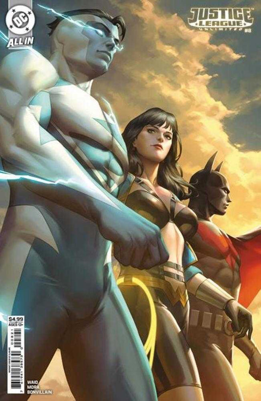 Liga de la Justicia Ilimitada n.º 8, Portada B, Variante de cartulina Ejikure (Somos ayer)