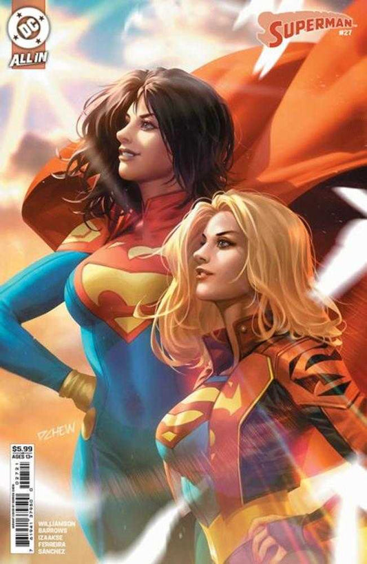Superman #27 Portada B Derrick Chew Cartulina Variante