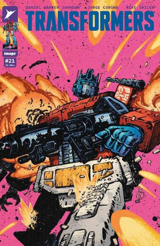 Transformers #21 Cover B Jorge Corona &amp; Mike Spicer Variant