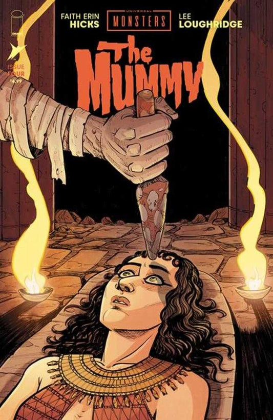 Universal Monsters La Momia #4 (de 4) Portada A Faith Erin Hicks