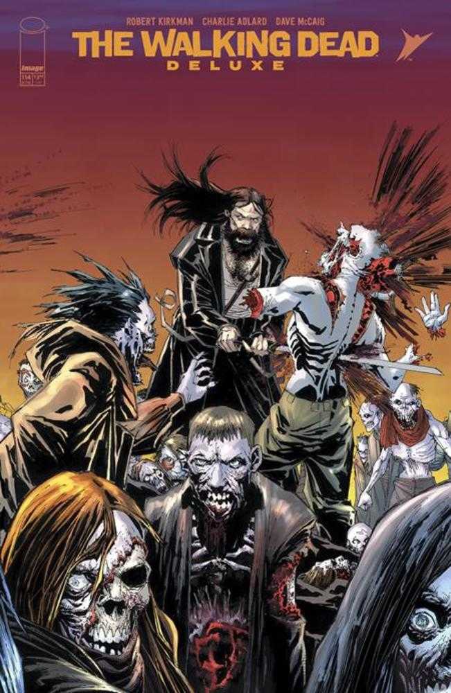Walking Dead Deluxe #114 Cover C Whilce Portacio &amp; Alex Sinclair Connecting Variant (Mature)