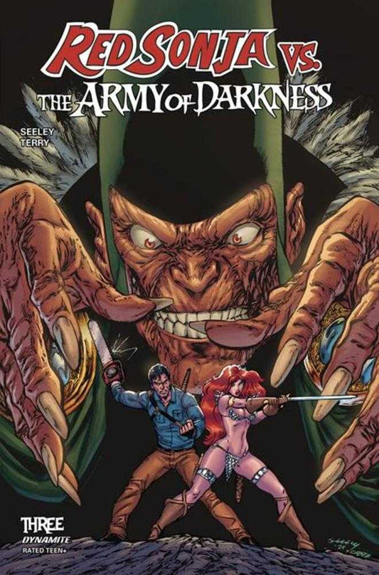 Red Sonja vs. El Ejército de las Tinieblas #3 Portada B Tim Seeley Variante