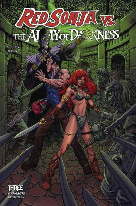 Red Sonja vs El Ejército de las Tinieblas #3 Portada C Tom Raney Variante