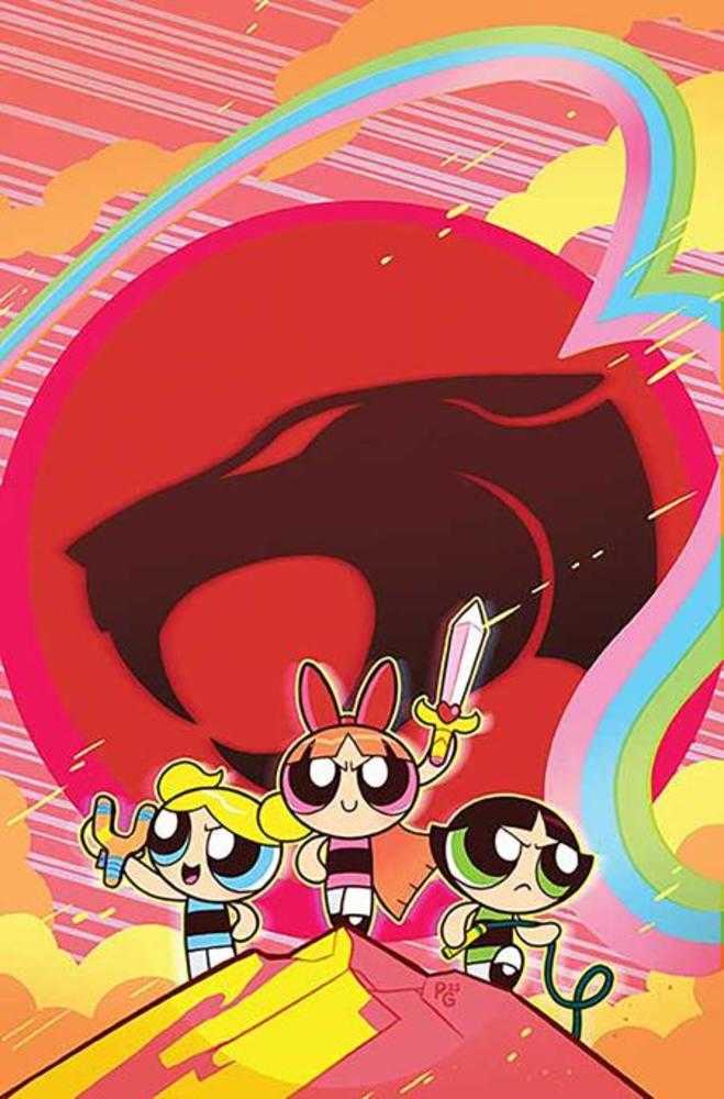 Thundercats Powerpuff Girls #1 Cover H Paulina Ganucheau Holofoil Premium Variant