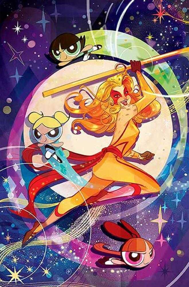 Thundercats Powerpuff Girls #1 Cover I 1 in 10 Nicoletta Baldari Full Art Variant