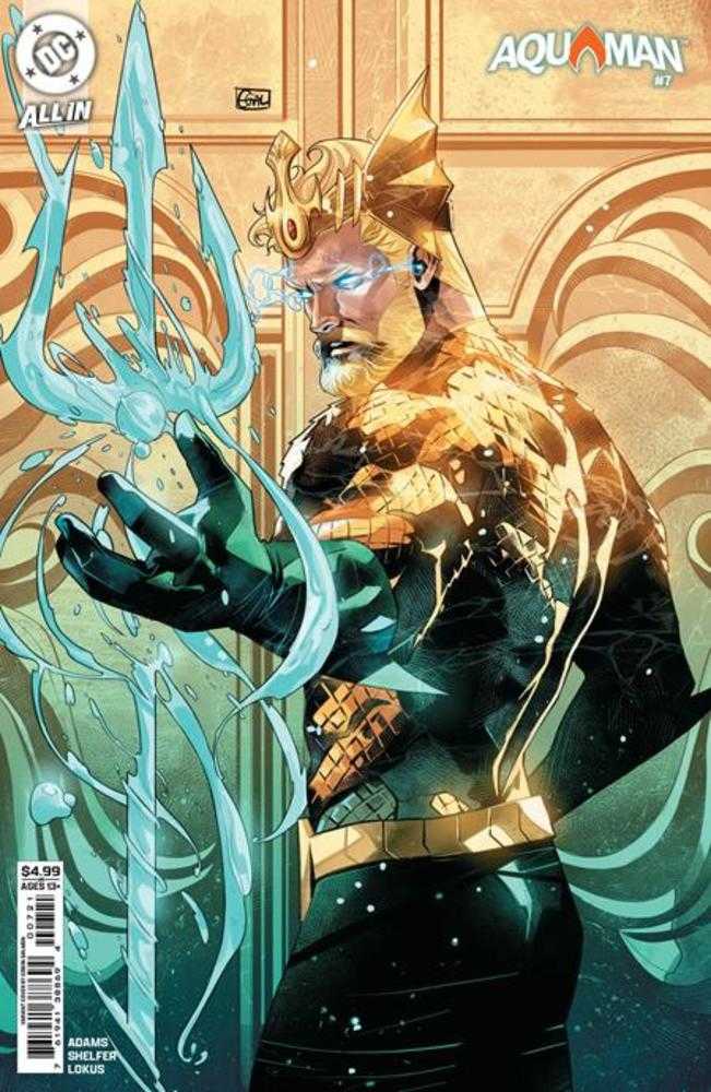 Aquaman #7 Portada B Edwin Galmon Cartulina Variante