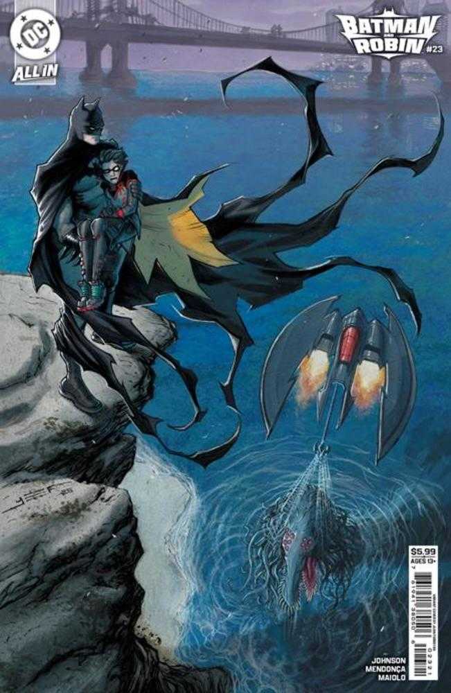 Batman y Robin #23 Portada B Juan Ferreyra Cartulina Variante