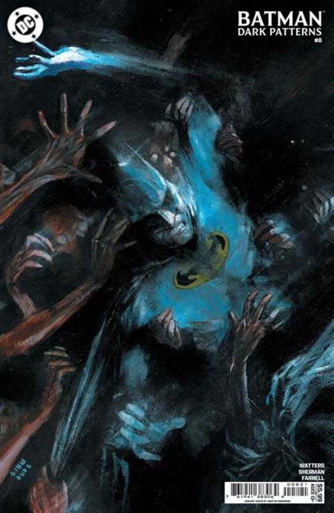 Batman Dark Patterns #8 (de 12) Portada B Martin Simmonds Cartulina Variante