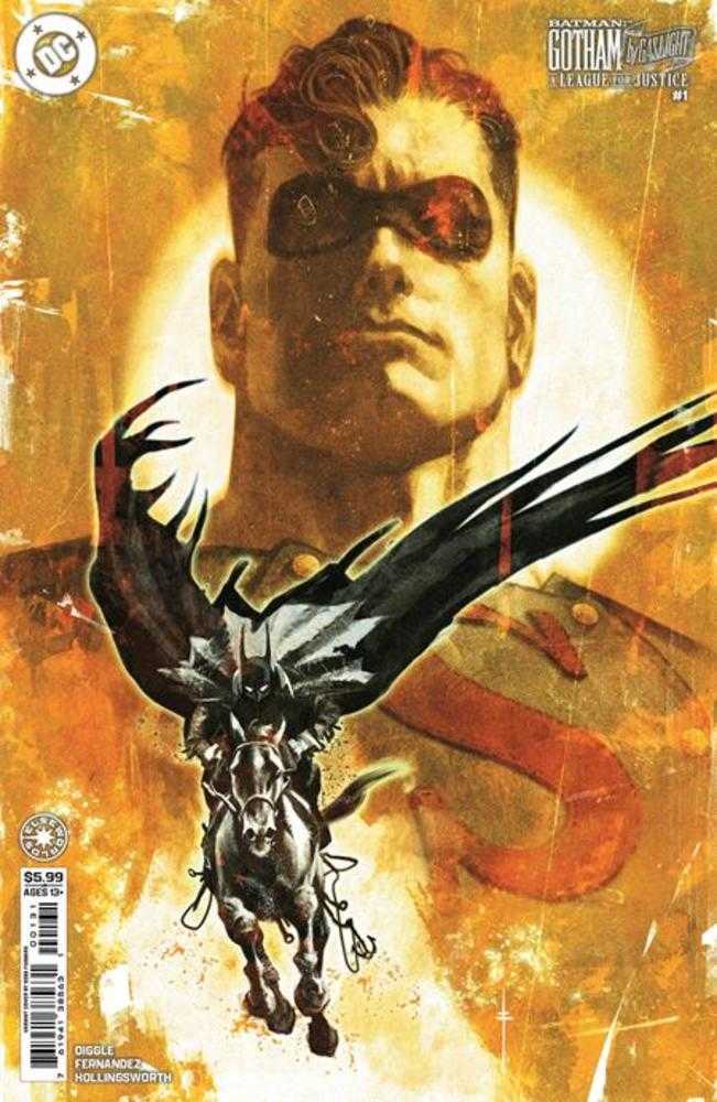 Batman Gotham By Gaslight A League For Justice #1 (de 6) Portada B Sebastian Fiumara Variante de cartulina