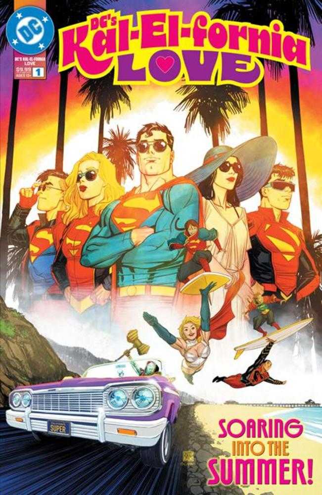 DC&#39;s Kal-El-Fornia Love #1 (One Shot) Cover A Bernard Chang