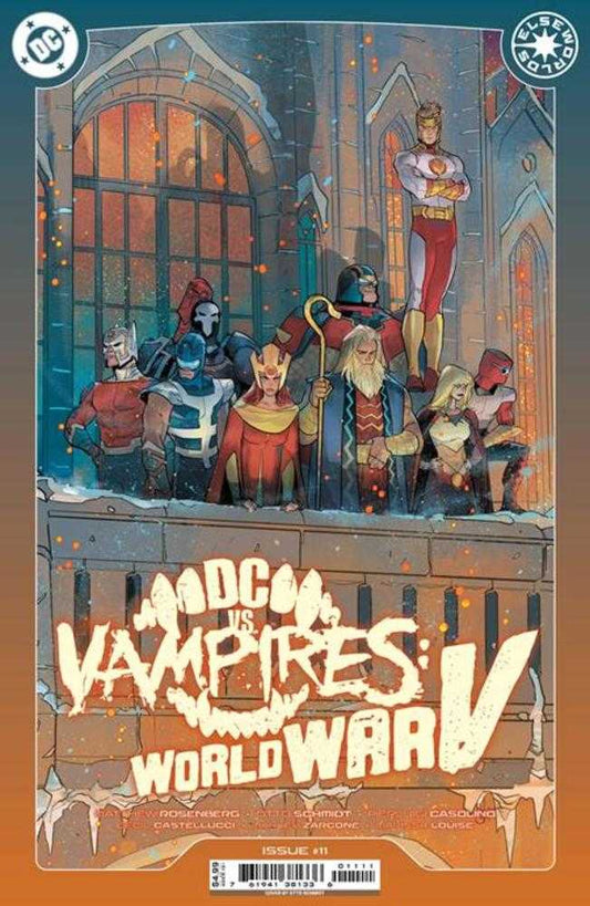 DC vs Vampiros Guerra Mundial V #11 (de 12) Portada A Otto Schmidt