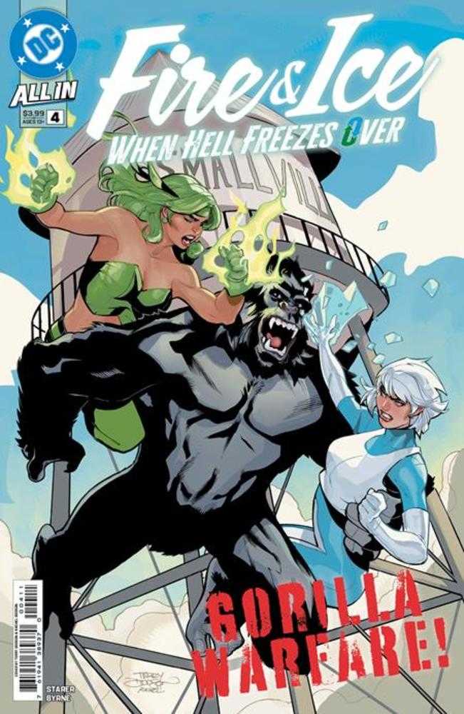 Fuego y hielo Cuando el infierno se congela #4 (de 6) Portada A Terry Dodson y Rachel Dodson