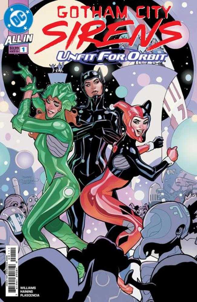 Gotham City Sirens Unfit For Orbit #1 (Of 5) Cover A Terry Dodson &amp; Rachel Dodson