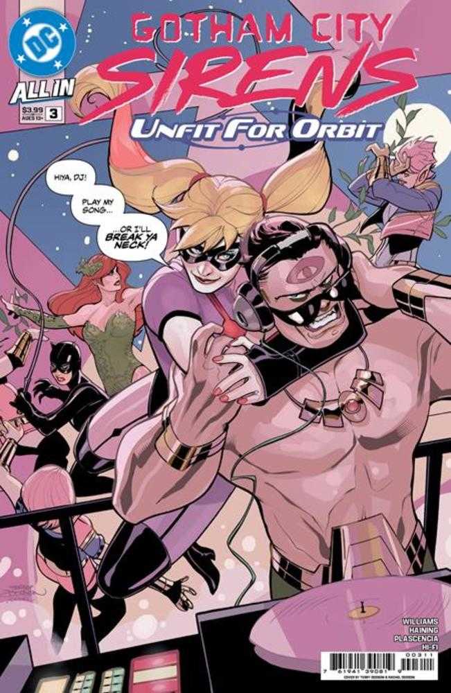 Gotham City Sirens Unfit For Orbit #3 (Of 5) Cover A Terry Dodson &amp; Rachel Dodson