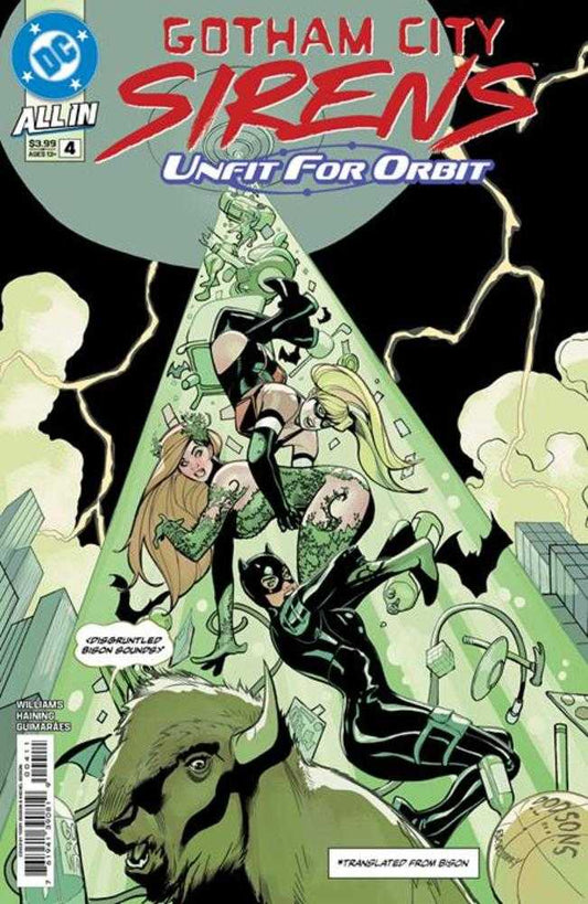 Sirenas de Ciudad Gótica no aptas para la órbita #4 (de 5) Portada A Terry Dodson y Rachel Dodson
