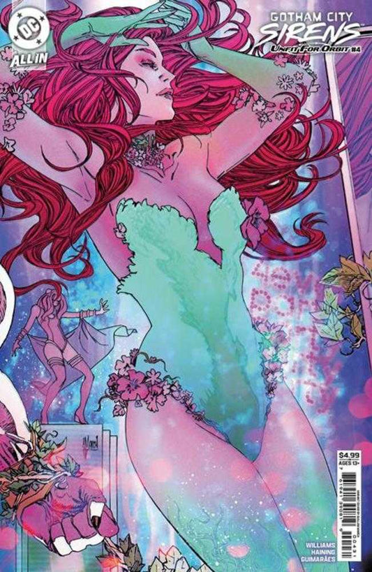 Sirenas de Ciudad Gótica no aptas para la órbita n.º 4 (de 5) Portada C Variante de cartulina de conexión de Guillem March