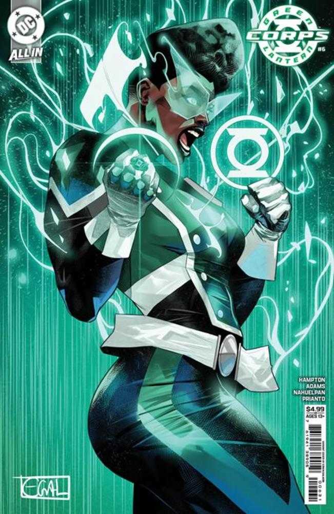 Green Lantern Corps #6 Portada B Edwin Galmon Cartulina Variante