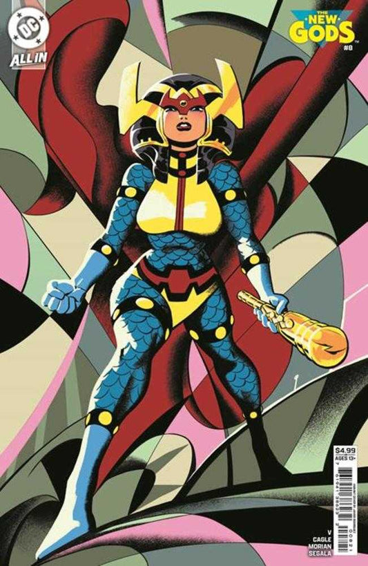 Nuevos Dioses #8 (de 12) Portada B Javier Rodríguez Cartulina Variante