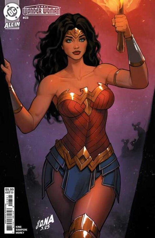 Wonder Woman #23 Portada B David Nakayama Variante de cartulina