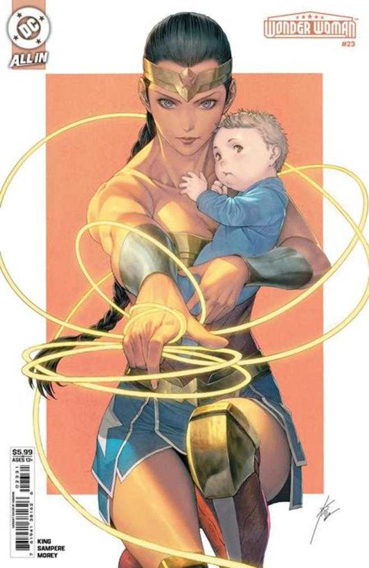 Wonder Woman #23 Portada C Variante de cartulina Homare