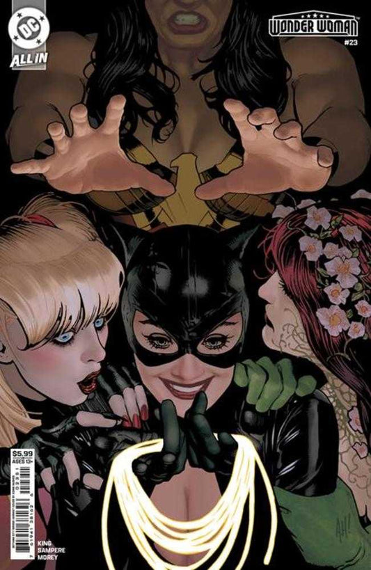 Wonder Woman #23 Portada D Adam Hughes Gotham City Sirens Card Stock Variant
