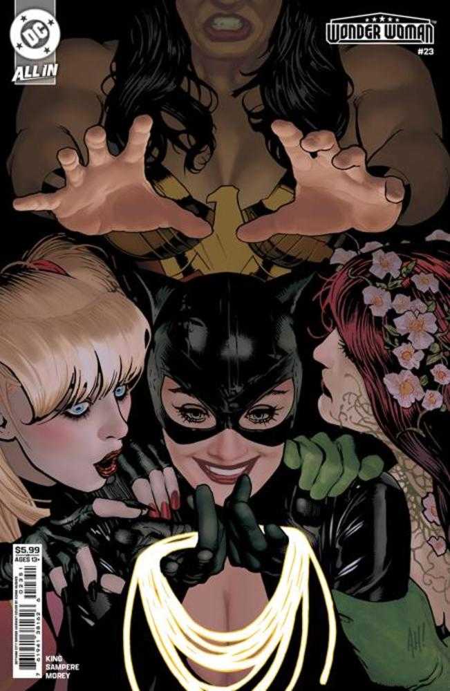 Wonder Woman #23 Portada D Adam Hughes Gotham City Sirens Card Stock Variant