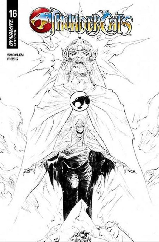 Thundercats #16 Portada con arte lineal de Jae Lee Variante adicional