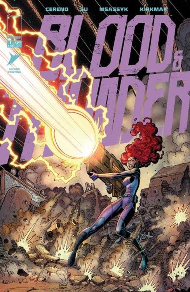 Blood &amp; Thunder #1 2nd Print Cover A Arthur Adams &amp; Tanya Lehoux Variant (Mature)