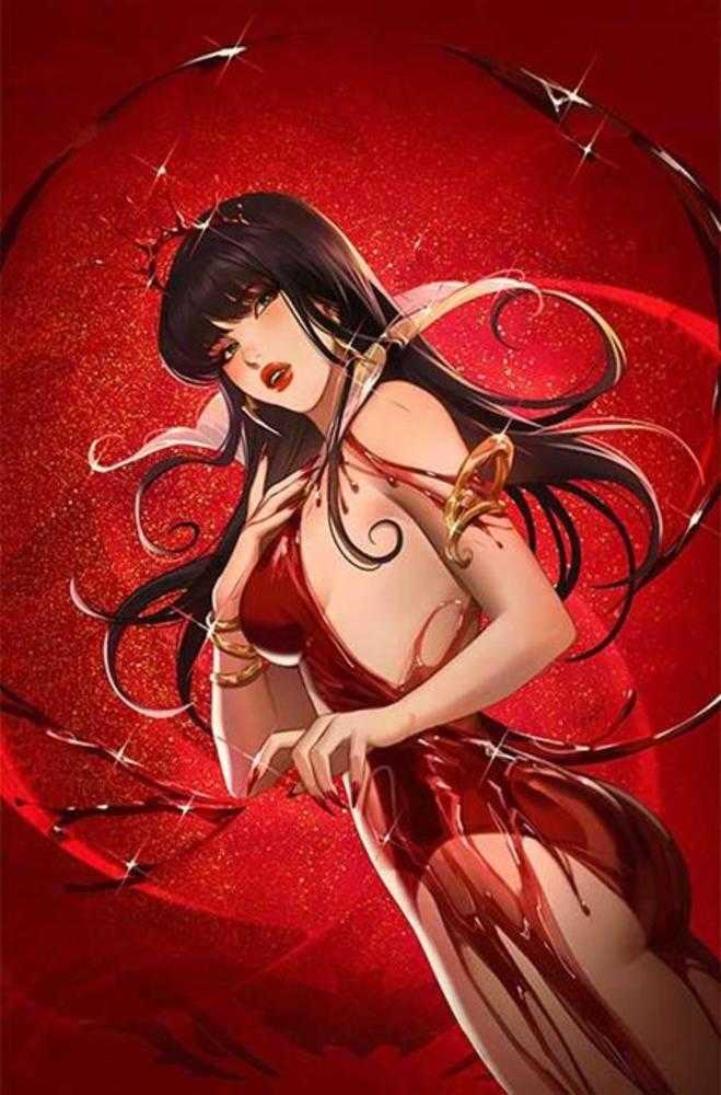 Vampirella Armageddon #2 Cover H Lesley Leirix Li Foil Full Art Variant