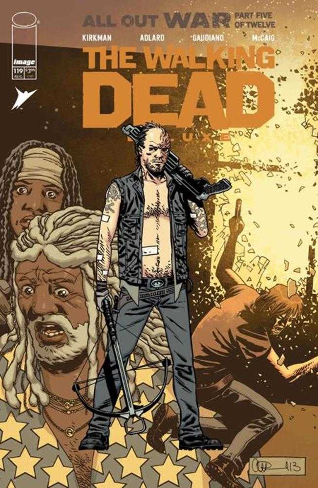 Walking Dead Deluxe #119 Cover B Charlie Adlard &amp; Dave Mccaig Variant (Mature)