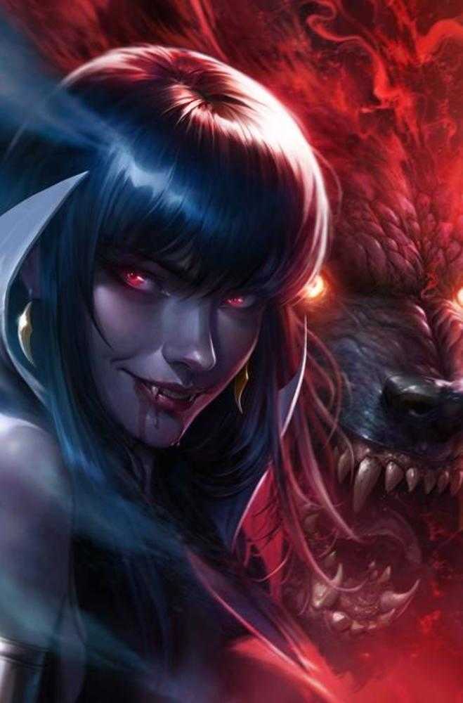 Vampirella Armageddon #3 Cover E Franceso Mattina Metal Full Art Variant
