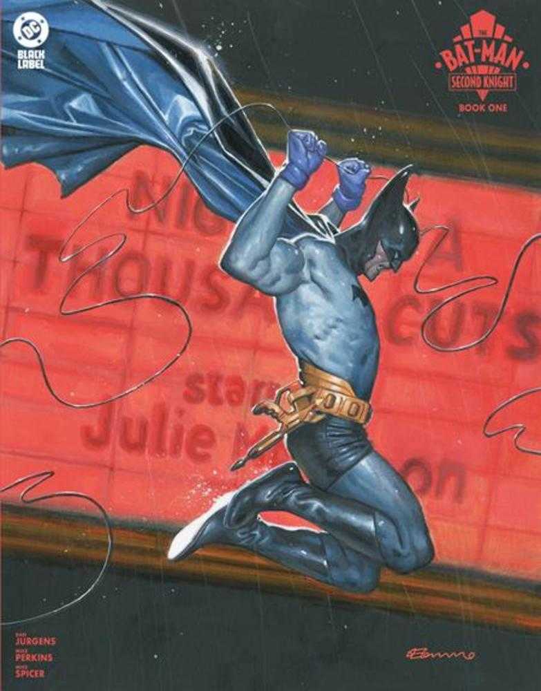The Bat Man Second Knight #1 (Of 6) Cover C Fabrizio De Tommaso Card Stock Variant (Mature)