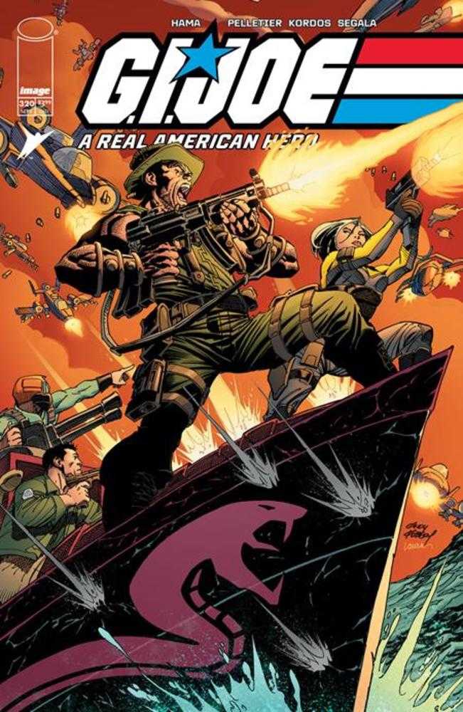 G.I. Joe A Real American Hero #320 Cover A Andy Kubert &amp; Laura Martin