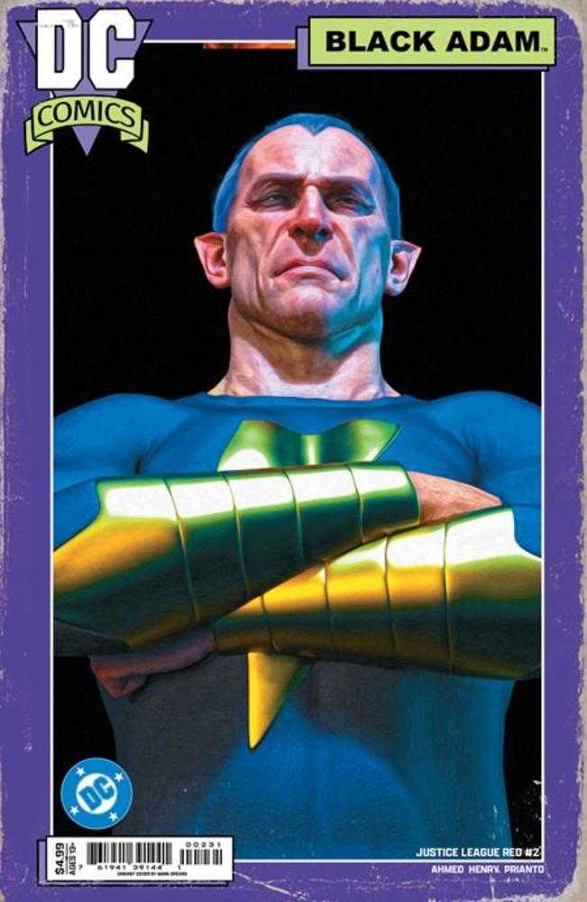 Justice League Red #2 (Of 6) Cover C Mark Spears Card Stock Variant