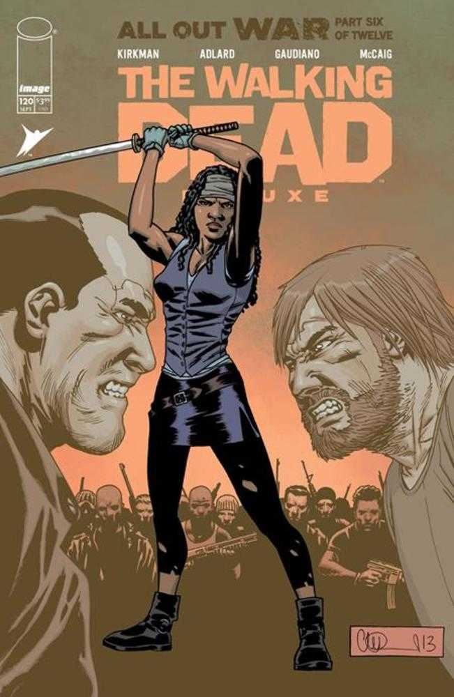 Walking Dead Deluxe #120 Cover B Charlie Adlard &amp; Dave Mccaig Variant (Mature)