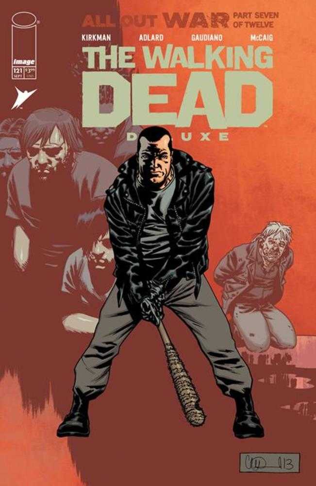 Walking Dead Deluxe #121 Cover B Charlie Adlard &amp; Dave Mccaig Variant (Mature)
