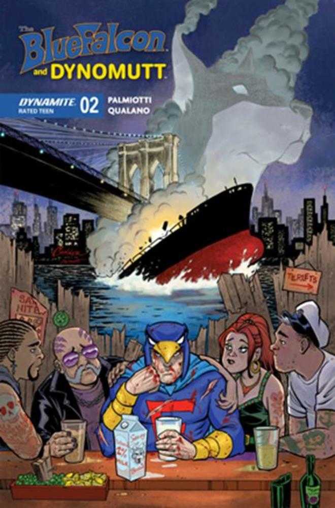 Blue Falcon &amp; Dynomutt #2 Cover B Amanda Conner Variant