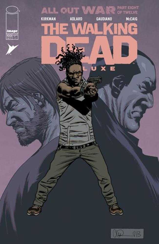 Walking Dead Deluxe #122 Cover B Charlie Adlard &amp; Dave Mccaig Variant (Mature)