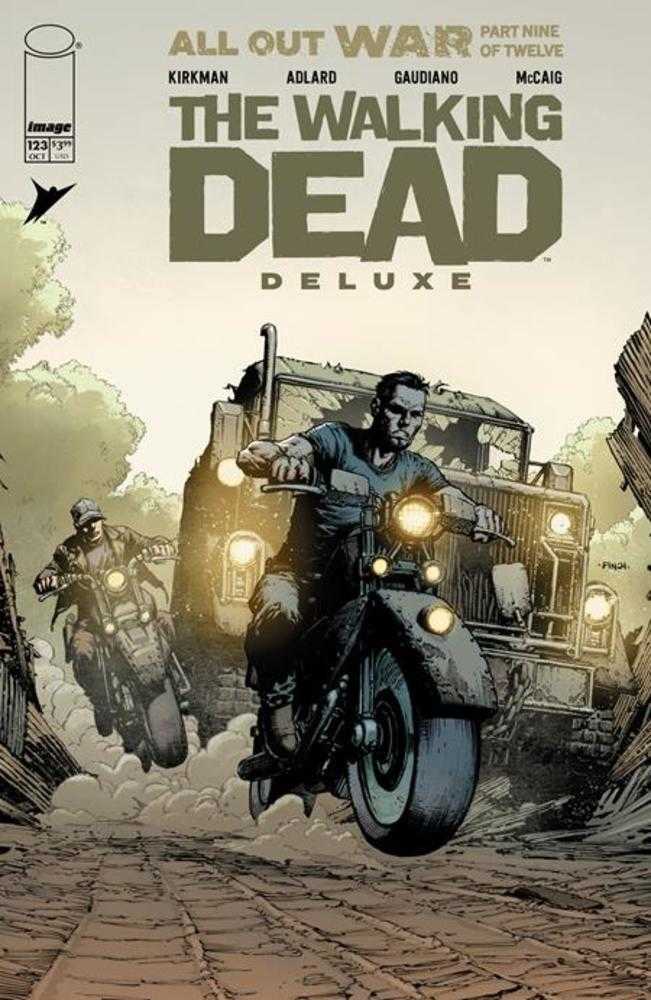 Walking Dead Deluxe #123 Cover A David Finch &amp; Dave Mccaig (Mature)