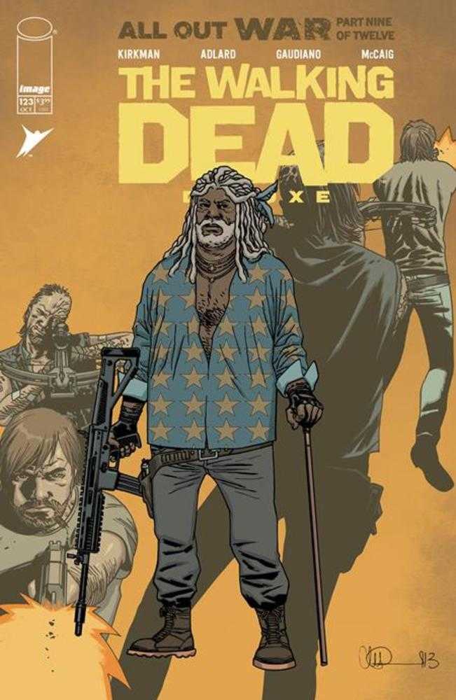 Walking Dead Deluxe #123 Cover B Charlie Adlard &amp; Dave Mccaig Variant (Mature)
