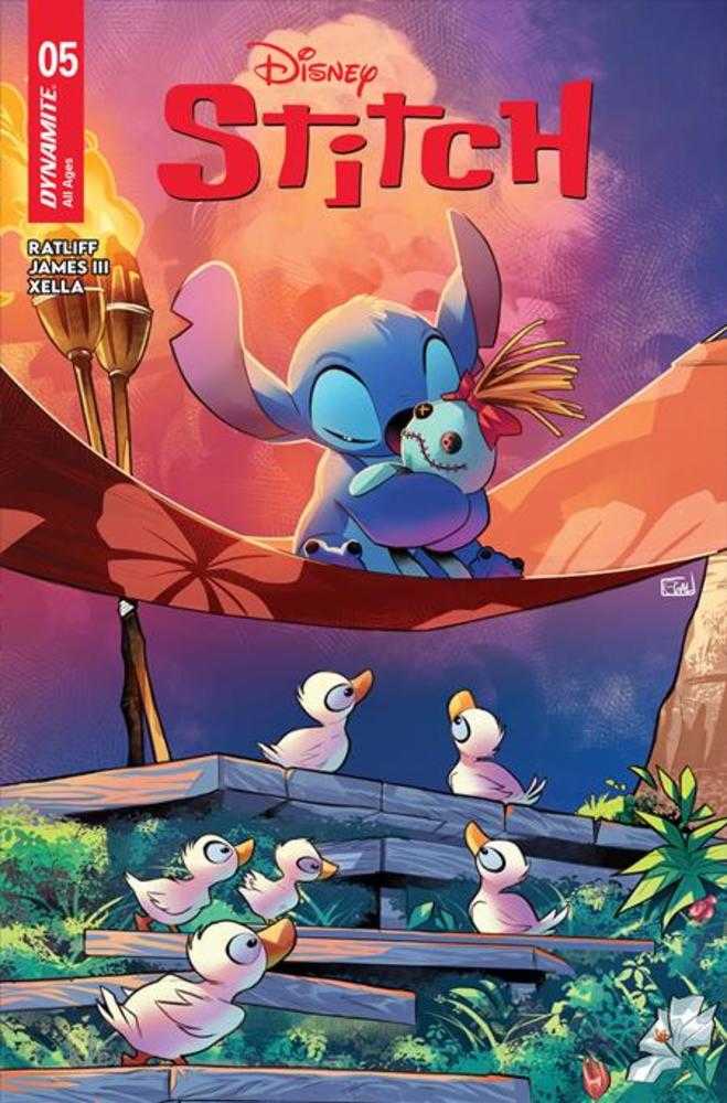 Stitch n.º 5 Portada A Edwin Galmon
